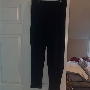 Apana Black Track Pants